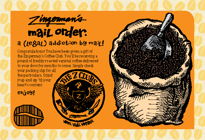 ZMO Coffee Club Postcard